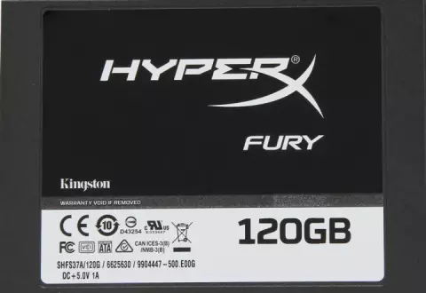 حافظه SSD اینترنال 120گیگابایت Kingston مدل HYPERX FURY SHFS37A/120G