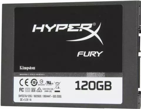 حافظه SSD اینترنال 120گیگابایت Kingston مدل HYPERX FURY SHFS37A/120G