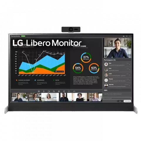 مانیتور LG مدل 27BQ70QC-S
