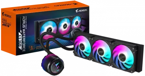 خنک کننده پردازنده  GIGABYTE مدل AORUS WATERFORCE X II 360