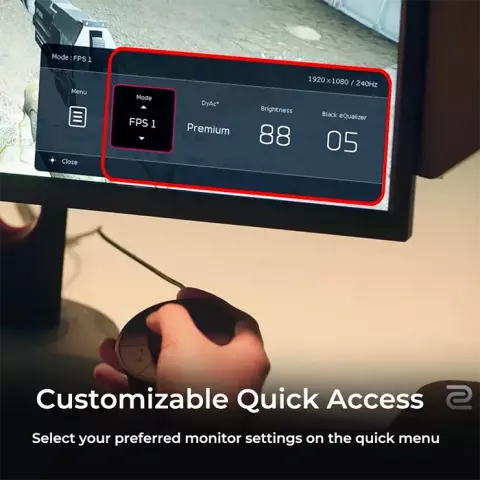 مانیتور گیمینگ 27 اینچ BenQ مدل ZOWIE XL2746K