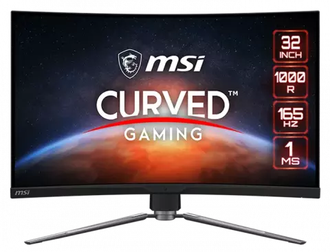 مانیتور MSI مدل GAMING MPG ARTYMIS 323CQR WITH STAND BLACK MATREX