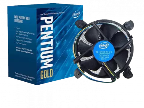 خنک کننده پردازنده اورجینال intel مدل Pentium Gold G6405