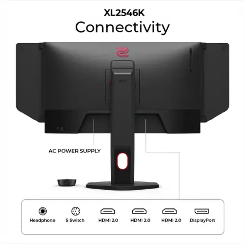مانیتور گیمینگ 24.5 اینچ BenQ مدل ZOWIE XL2546K