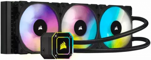 CORSAIR ICUE H150I ELITE CAPELLIX RGB ALMAS CPU LIQUID COOLER