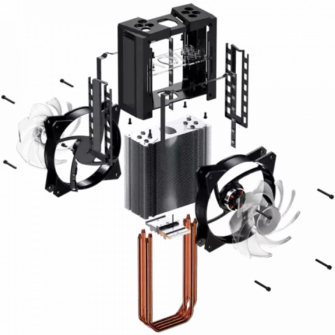 خنک کننده پردازنده Cooler Master مدل MasterAir MA410M