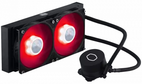 خنک کننده پردازنده  Cooler Master مدل MASTERLIQUID ML240L V2 RED LED FANS