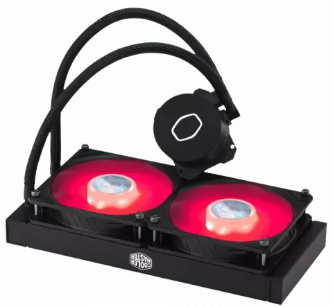 خنک کننده پردازنده  Cooler Master مدل MASTERLIQUID ML240L V2 RED LED FANS