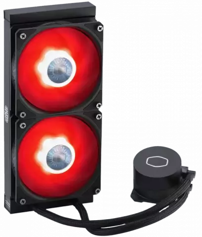 خنک کننده پردازنده  Cooler Master مدل MASTERLIQUID ML240L V2 RED LED FANS