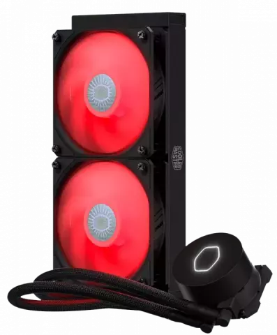 خنک کننده پردازنده  Cooler Master مدل MASTERLIQUID ML240L V2 RED LED FANS