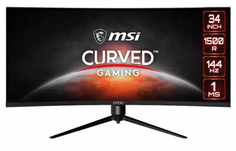 مانیتور MSI مدل OPTIX MAG342CQR BLACK MATRIX