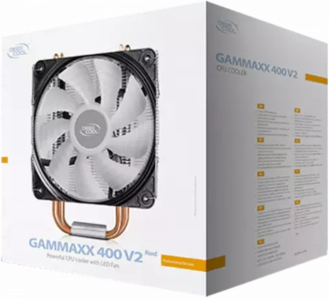 خنک کننده پردازنده Deepcool مدل GAMMAXX 400 V2 RED