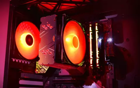 خنک کننده پردازنده  Deepcool مدل  GAMMAXX 400 V2 RED
