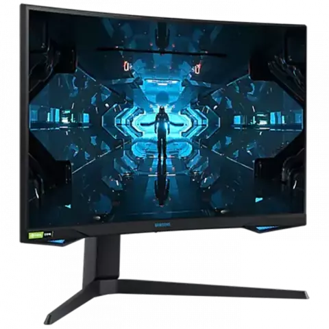 مانیتور گیمینگ منحنی 27 اینچ Samsung مدل ODYSSEY G7 C27G75TQSM