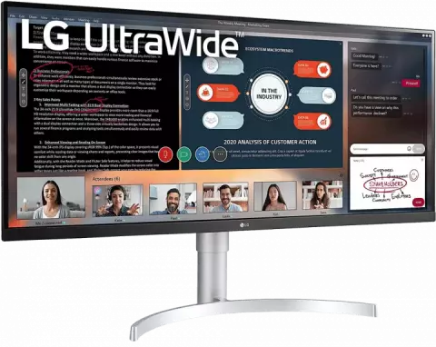 مانیتور 34 اینچ LG مدل 34WN650-W