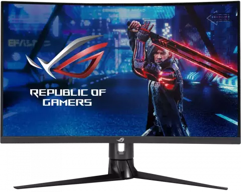مانیتور گیمینگ منحنی 31.5 اینچ Asus مدل ROG STRIX XG32VC