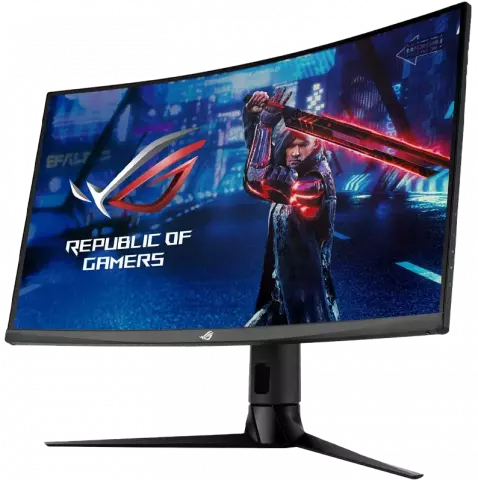 مانیتور گیمینگ منحنی 31.5 اینچ Asus مدل ROG STRIX XG32VC