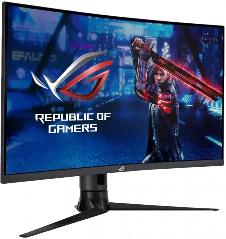 مانیتور گیمینگ منحنی 31.5 اینچ Asus مدل ROG STRIX XG32VC