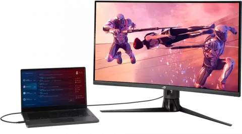 مانیتور گیمینگ منحنی 31.5 اینچ Asus مدل ROG STRIX XG32VC