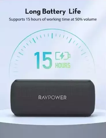 اسپیکر قابل حمل RAVPOWER مدل RP-SK001