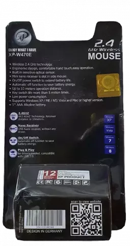 موس بی سیم XP Product مدل XP-W570G