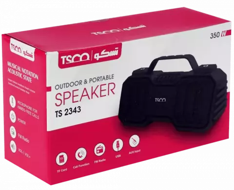 اسپیکر قابل حمل TSCO مدل TS 2343