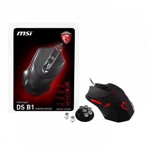 موس سیمی گیمینگ MSI مدل INTERCEPTOR DS B1