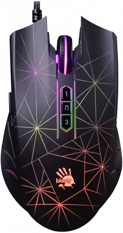 موس سیمی گیمینگ A4TECH مدل Bloody P81s RGB