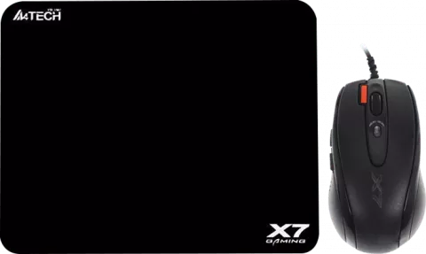 موس سیمی گیمینگ A4TECH مدل X-7120 به همراه موس پد
