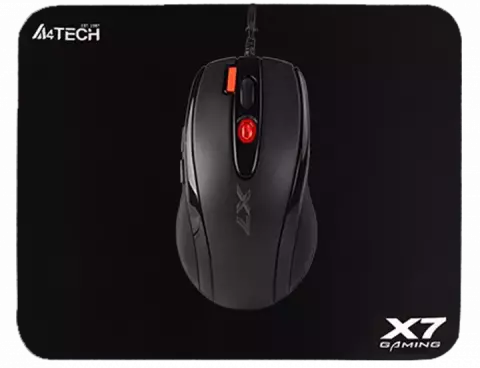 موس سیمی گیمینگ A4TECH مدل X-7120 به همراه موس پد