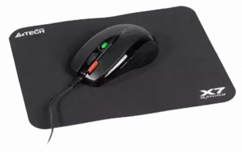 موس سیمی گیمینگ A4TECH مدل X-7120 به همراه موس پد