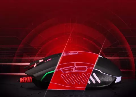 موس سیمی A4TECH مدل GAMING BLOODY Q81