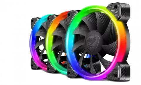 پک 3 تایی فن کیس Cougar مدل VORTEX RGB HPB 120