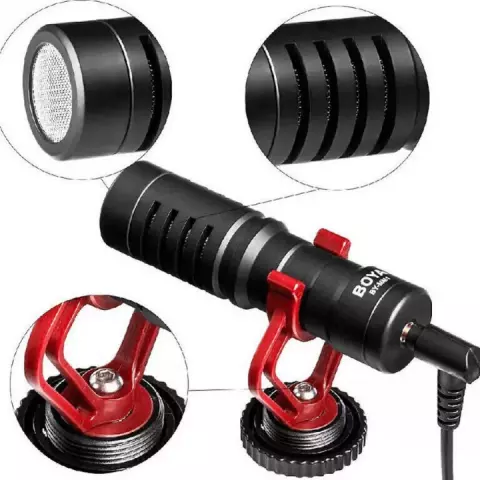 میکروفون کندانسر شات گان بویا مدل BY-MM1 Plus