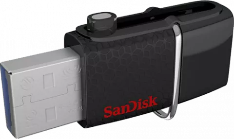 فلش مموری 64گیگابایت Sandisk مدل ULTRA DUAL