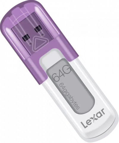 فلش مموری 64گیگابایت Lexar مدل JUMPDRIVE V10