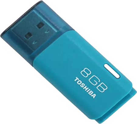 فلش مموری 8گیگابایت Toshiba مدل THNU08HAYAQUA BL5