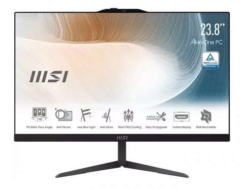 آل این وان (ALL IN ONE) 23.8 اینچ MSI مدل Modern AM242T 11M