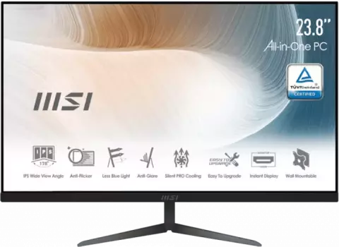 آل این وان (ALL IN ONE) 4 گیگابایت 1 ترابایت 23.8 اینچ MSI مدل Modern AM241 11M