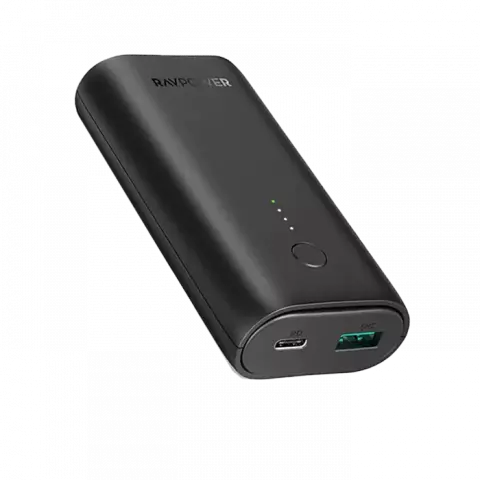 پاور بانک 10000 میلی‌آمپر ساعت RAVPOWER مدل RP-PB205