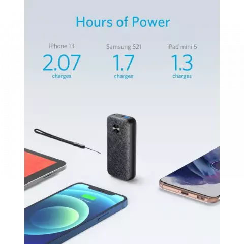 پاور بانک 10000 میلی‌آمپر ساعت Anker مدل PowerCore Metro A1246