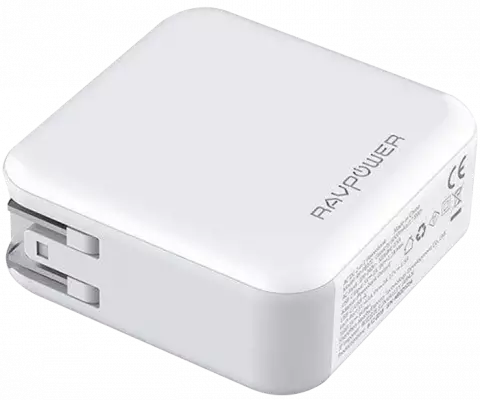 پاوربانک 5000 میلی آمپر ساعت و شارژر دیواری RAVPOWER مدل RP-PB101