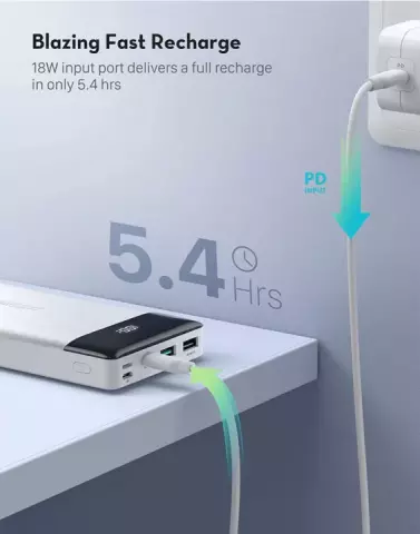 پاور بانک 20000 میلی‌آمپر ساعت RAVPOWER مدل PD PIONEER