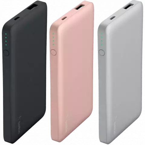 پاور بانک 10000میلی آمپر ساعت Belkin مدل POCKET POWER F7U020BTBLK