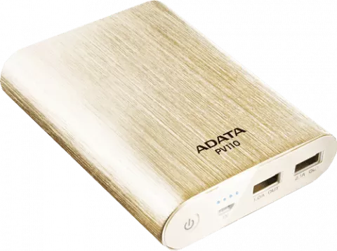 پاور بانک 10400میلی آمپر ساعت Adata مدل PV110