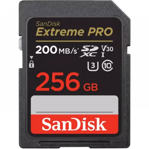مموری کارت 256 گیگابایت Sandisk مدل Extreme PRO کلاس 10 استاندارد UHS-I U3