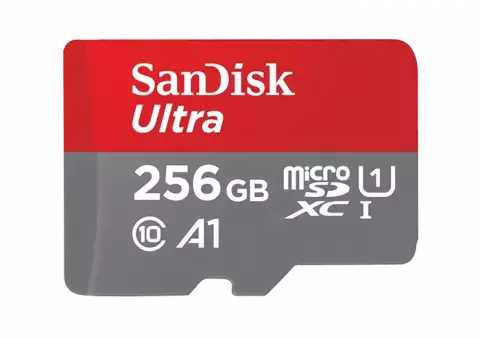 مموری کارت 256 گیگابایت Sandisk مدل Ultra کلاس 10 استاندارد UHS-I U1