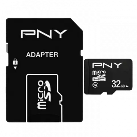 مموری کارت 32 گیگابایت PNY مدل Performance Plus کلاس 10 همراه با آداپتور