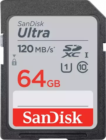 مموری کارت 64 گیگابایت Sandisk مدل ULTRA