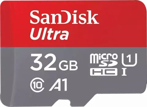 مموری کارت 32 گیگابایت Sandisk مدل Ultra کلاس 10 استاندارد UHS-I U1